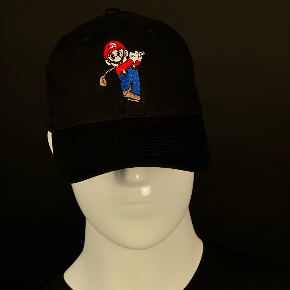 Super Mario golfing hat